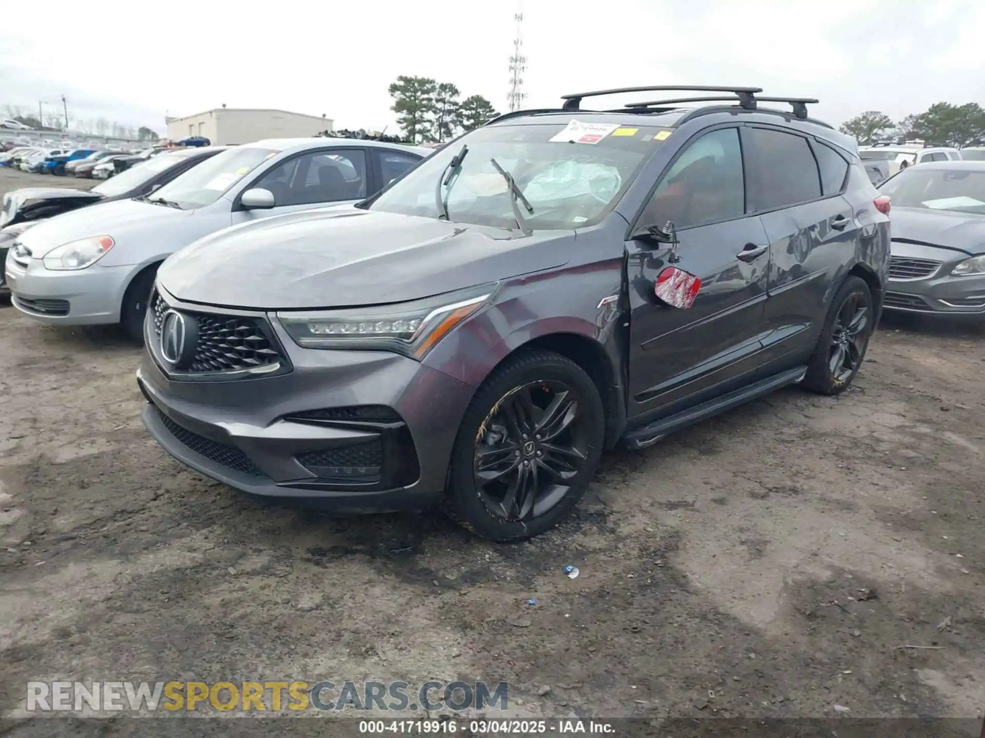 2 Photograph of a damaged car 5J8TC2H63KL028466 ACURA RDX 2019