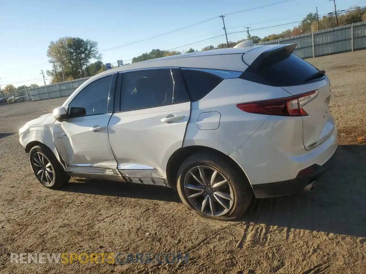 2 Photograph of a damaged car 5J8TC1H50LL011109 ACURA RDX 2020