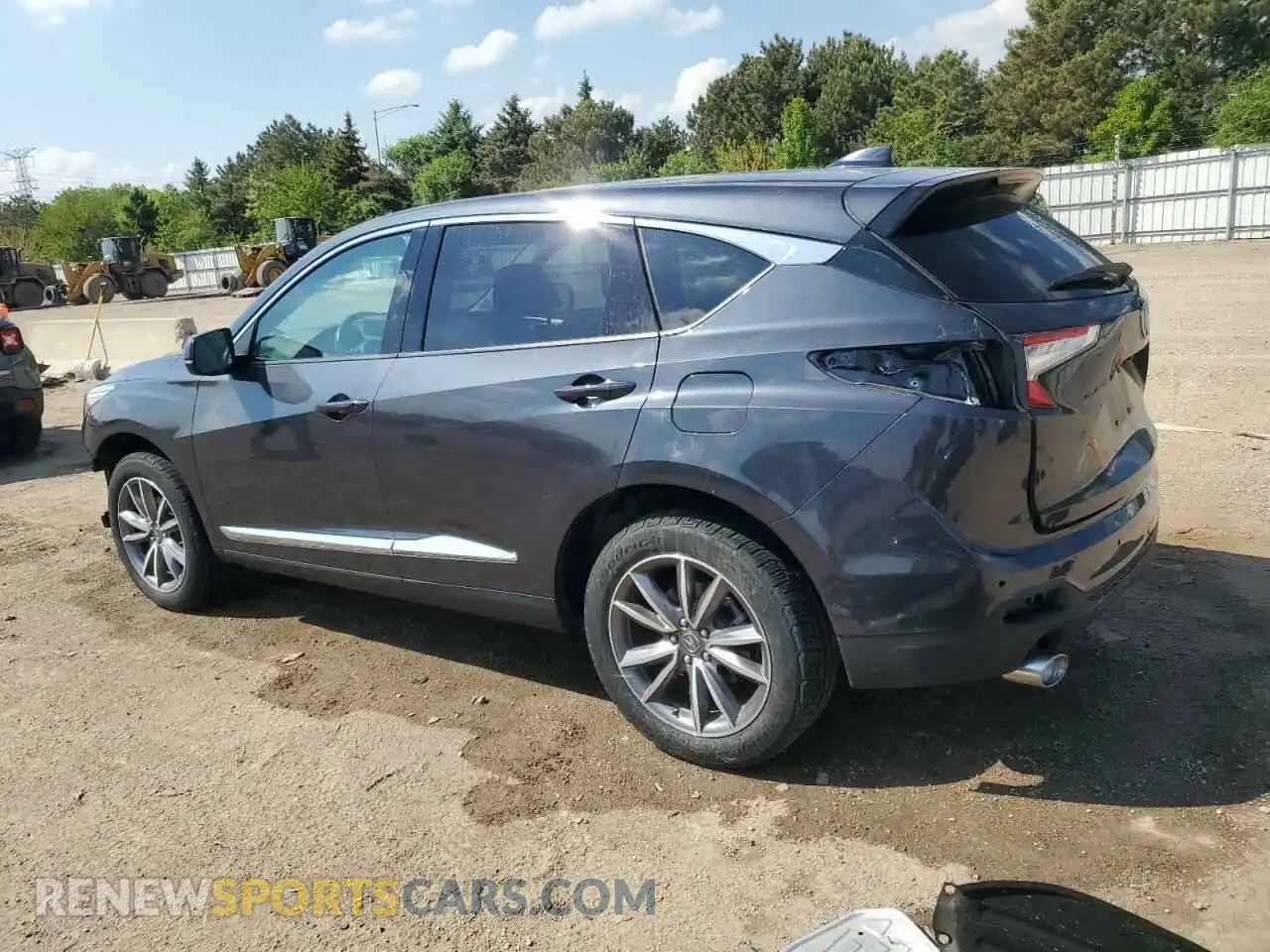 2 Photograph of a damaged car 5J8TC1H52LL012696 ACURA RDX 2020