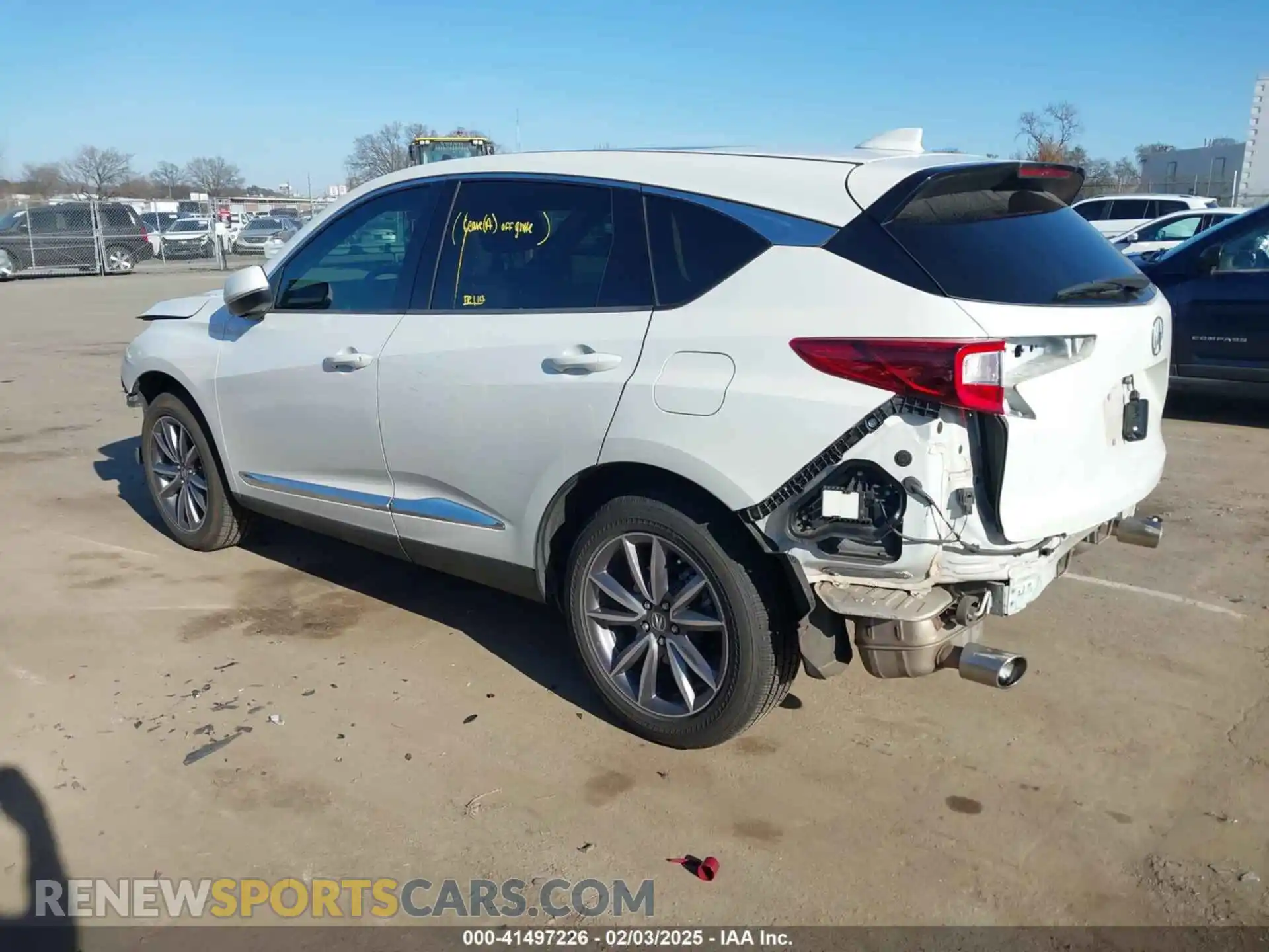 3 Photograph of a damaged car 5J8TC1H52LL019549 ACURA RDX 2020