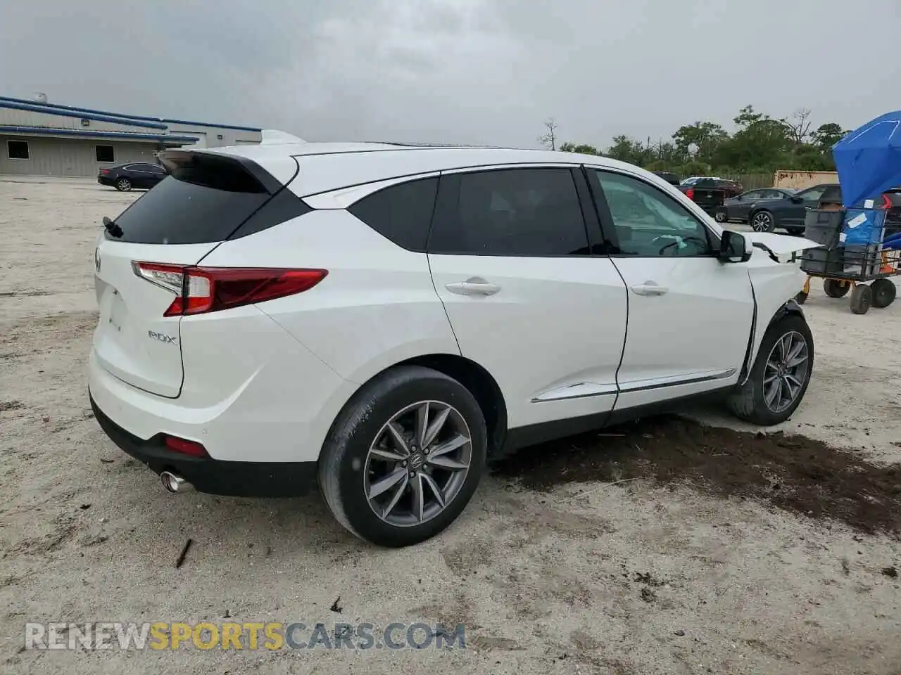 3 fotografías del automóvil dañado 5J8TC1H54LL021898 ACURA RDX 2020