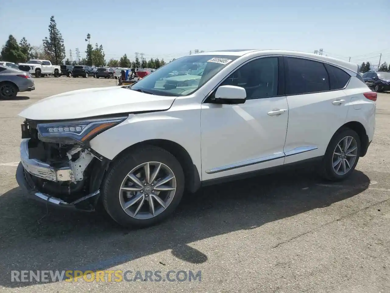 1 Photograph of a damaged car 5J8TC1H56LL006206 ACURA RDX 2020
