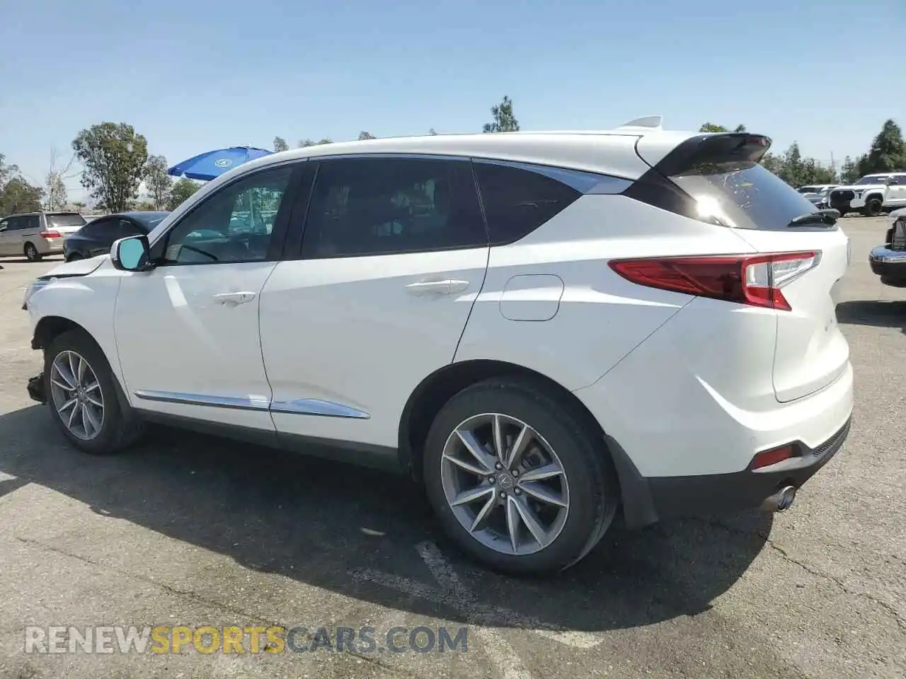 2 Photograph of a damaged car 5J8TC1H56LL006206 ACURA RDX 2020