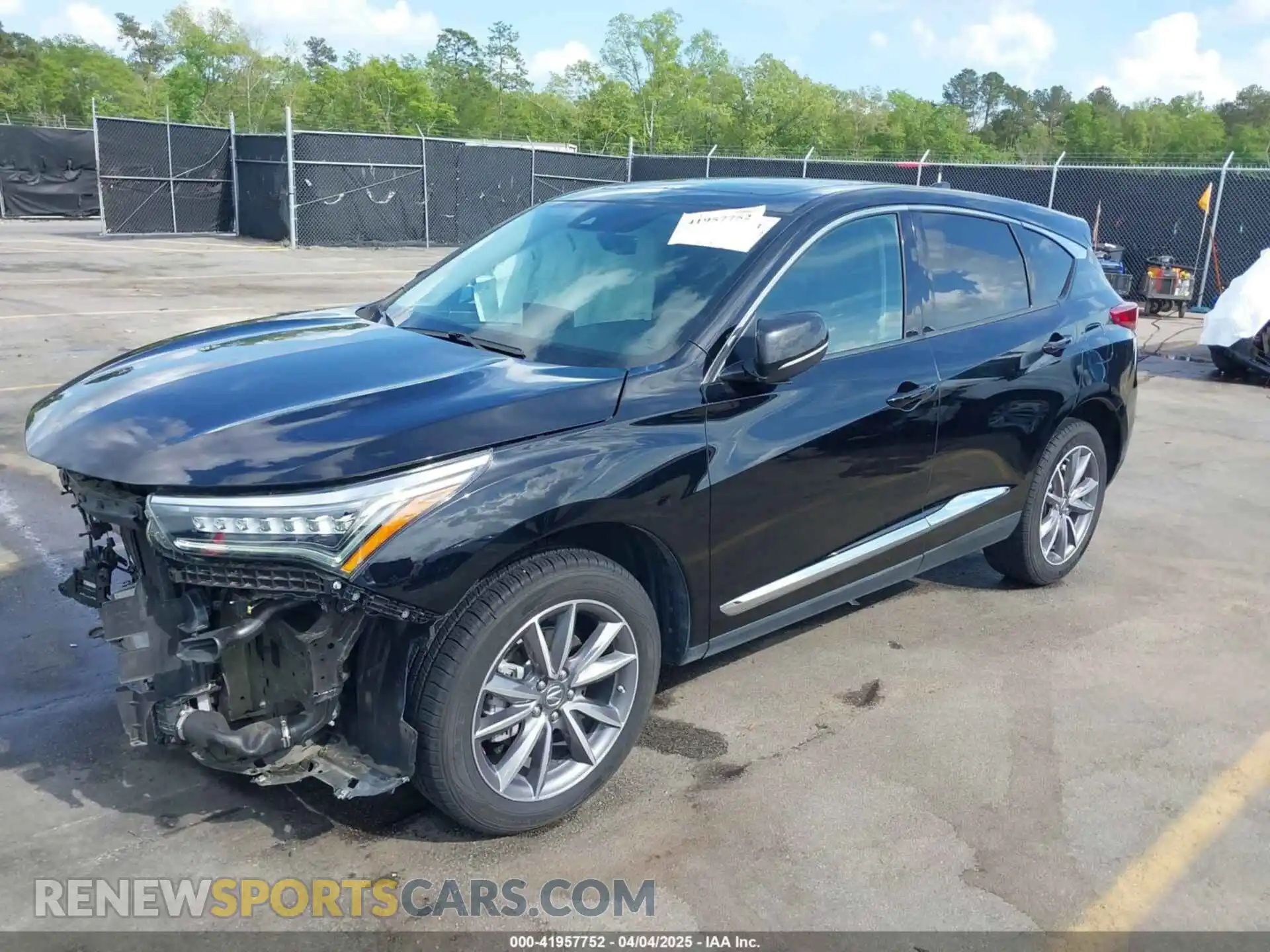2 Photograph of a damaged car 5J8TC1H57LL002097 ACURA RDX 2020