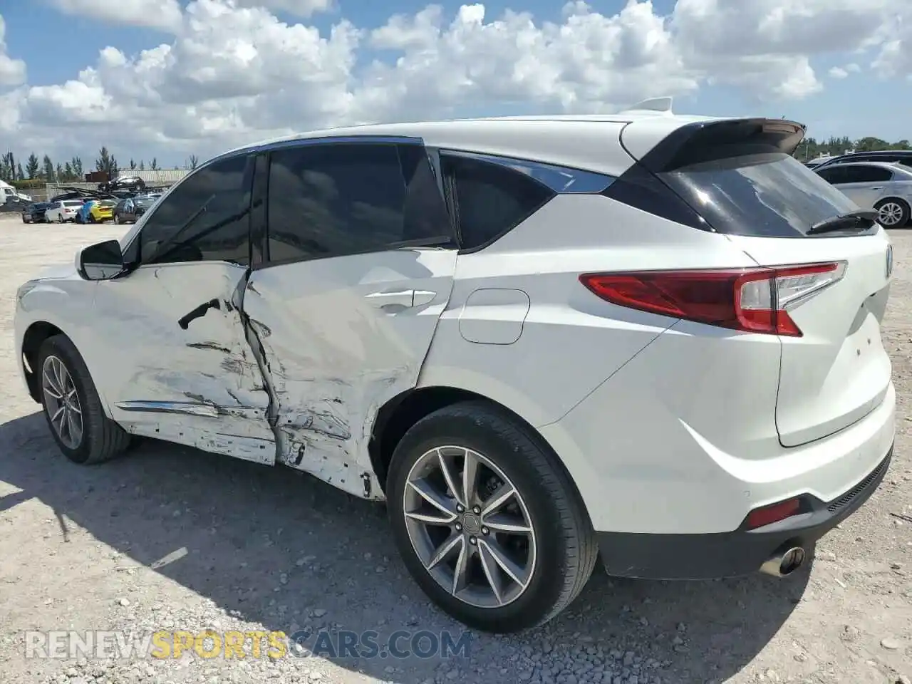2 Photograph of a damaged car 5J8TC1H57LL013018 ACURA RDX 2020