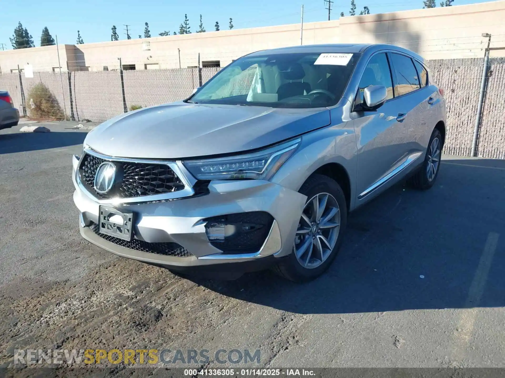 2 Photograph of a damaged car 5J8TC1H58LL008054 ACURA RDX 2020