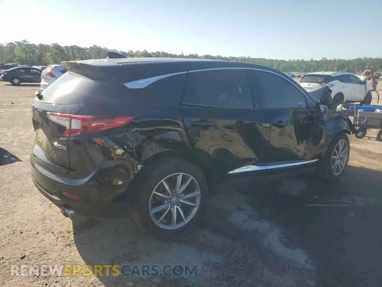 3 fotografías del automóvil dañado 5J8TC1H59LL007284 ACURA RDX 2020