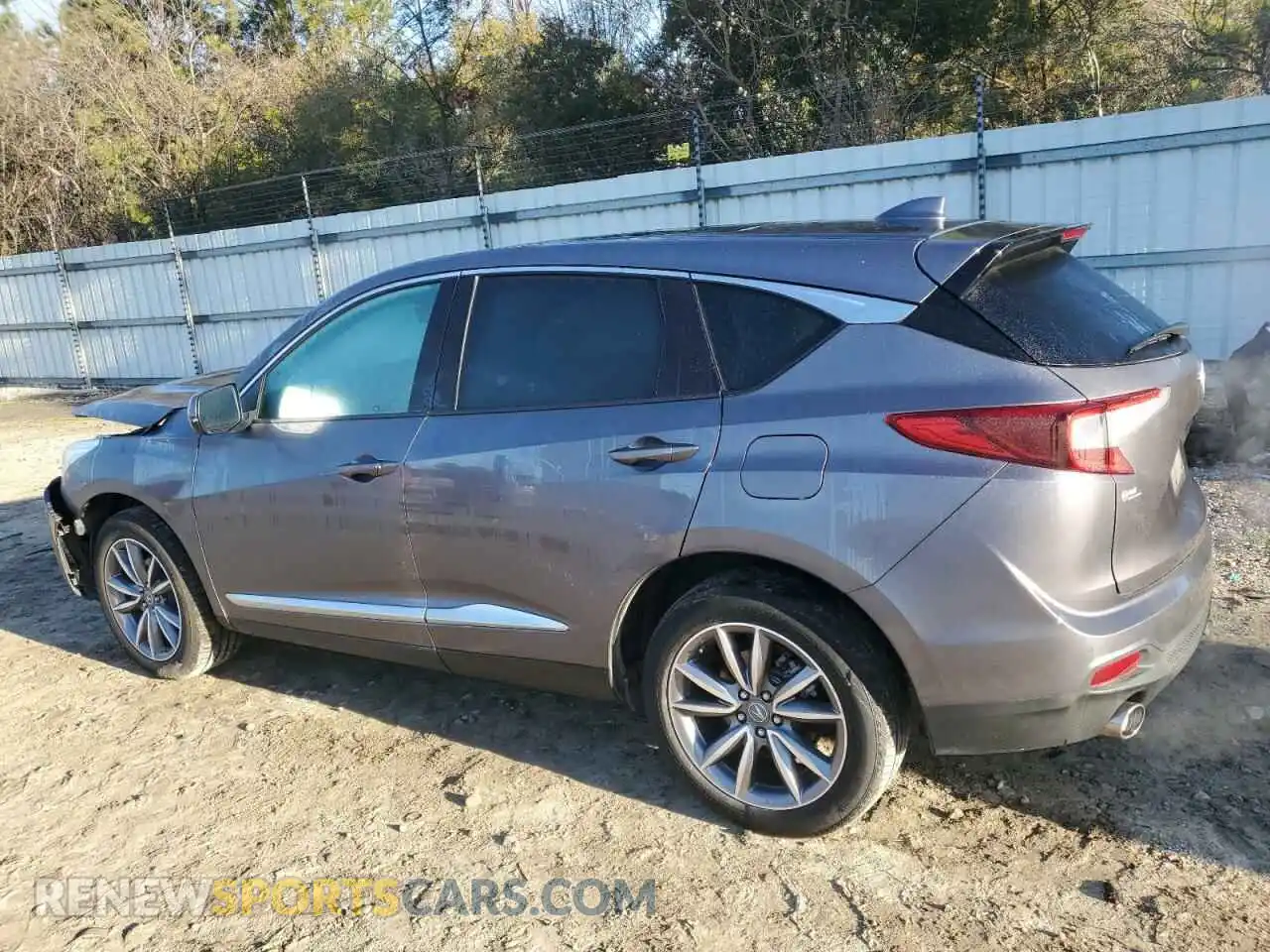 2 fotografías del automóvil dañado 5J8TC1H59LL011478 ACURA RDX 2020