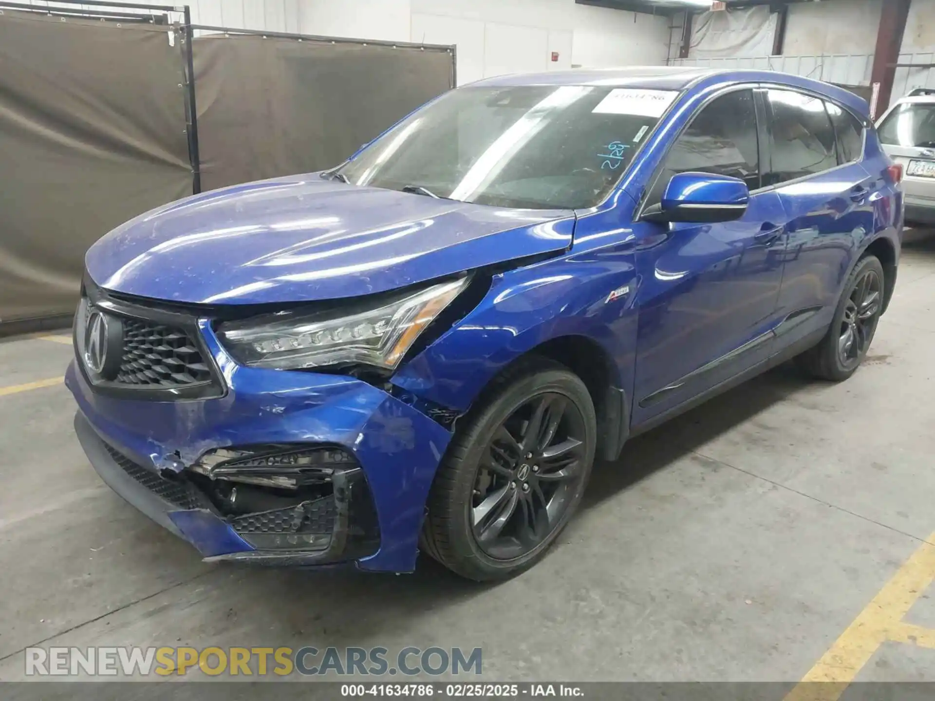 2 Photograph of a damaged car 5J8TC1H60LL014777 ACURA RDX 2020