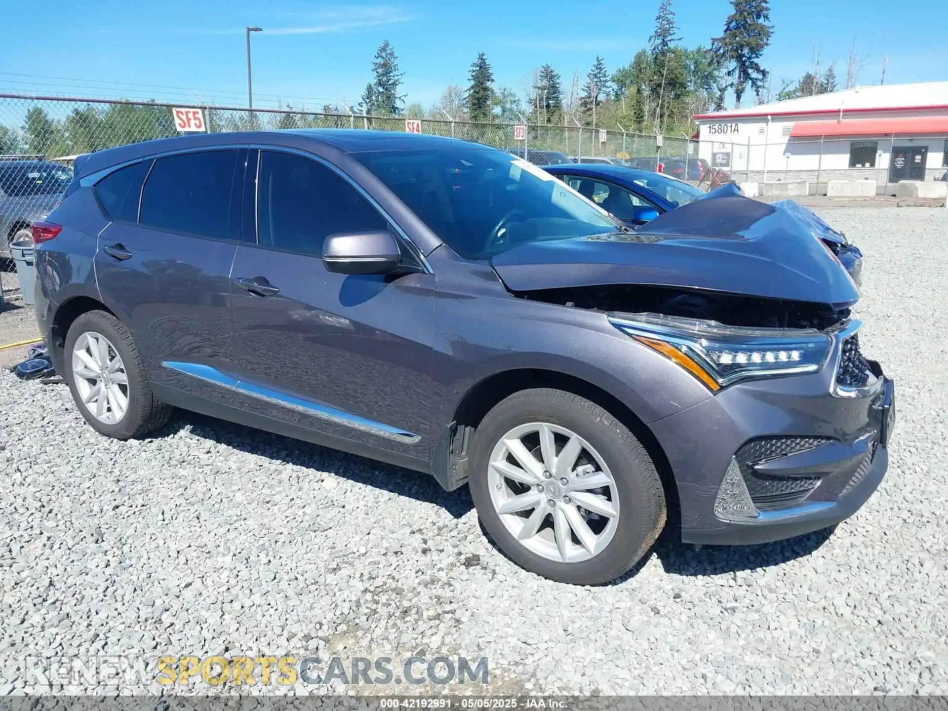 1 Photograph of a damaged car 5J8TC2H31LL017103 ACURA RDX 2020