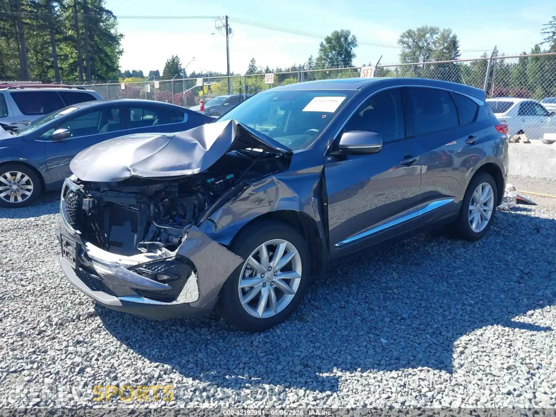 2 Photograph of a damaged car 5J8TC2H31LL017103 ACURA RDX 2020