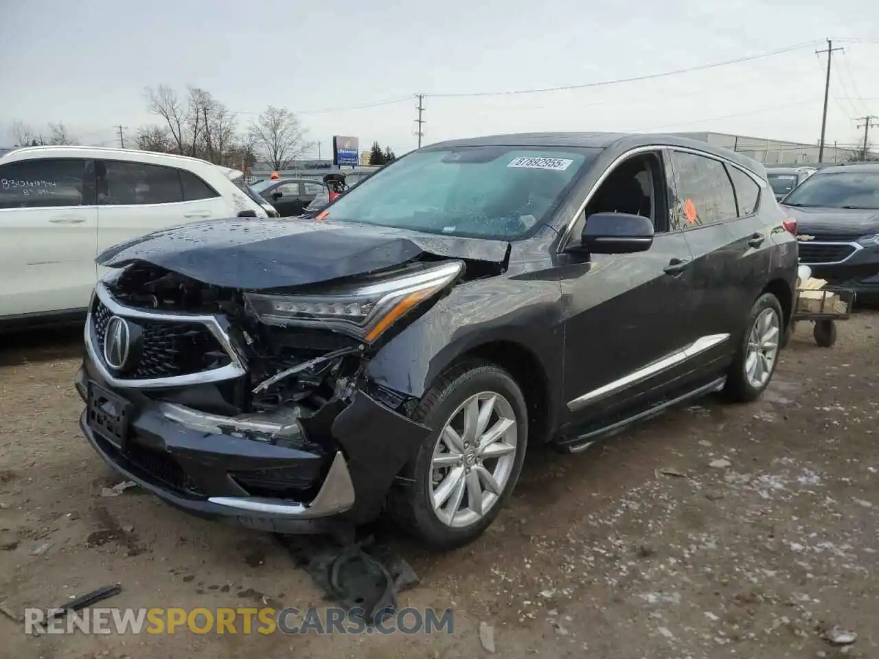 1 Photograph of a damaged car 5J8TC2H3XLL002308 ACURA RDX 2020