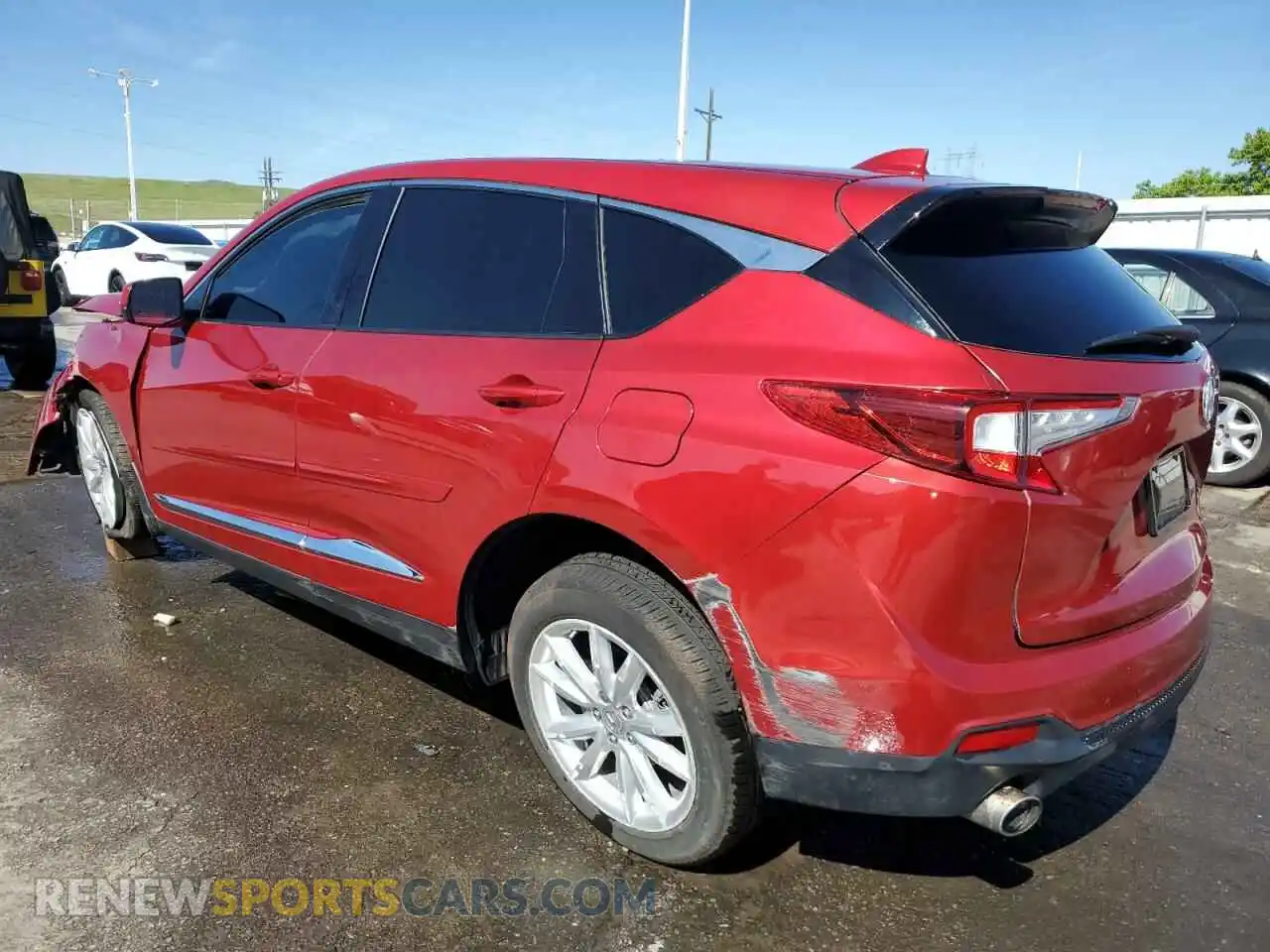 2 Photograph of a damaged car 5J8TC2H3XLL003796 ACURA RDX 2020