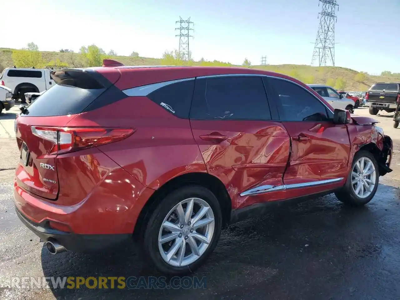 3 Photograph of a damaged car 5J8TC2H3XLL003796 ACURA RDX 2020