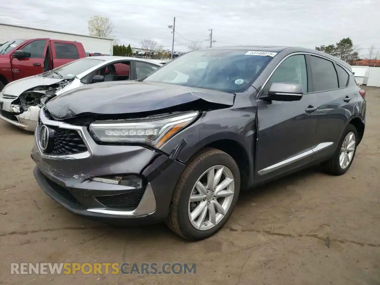 1 Photograph of a damaged car 5J8TC2H3XLL017102 ACURA RDX 2020
