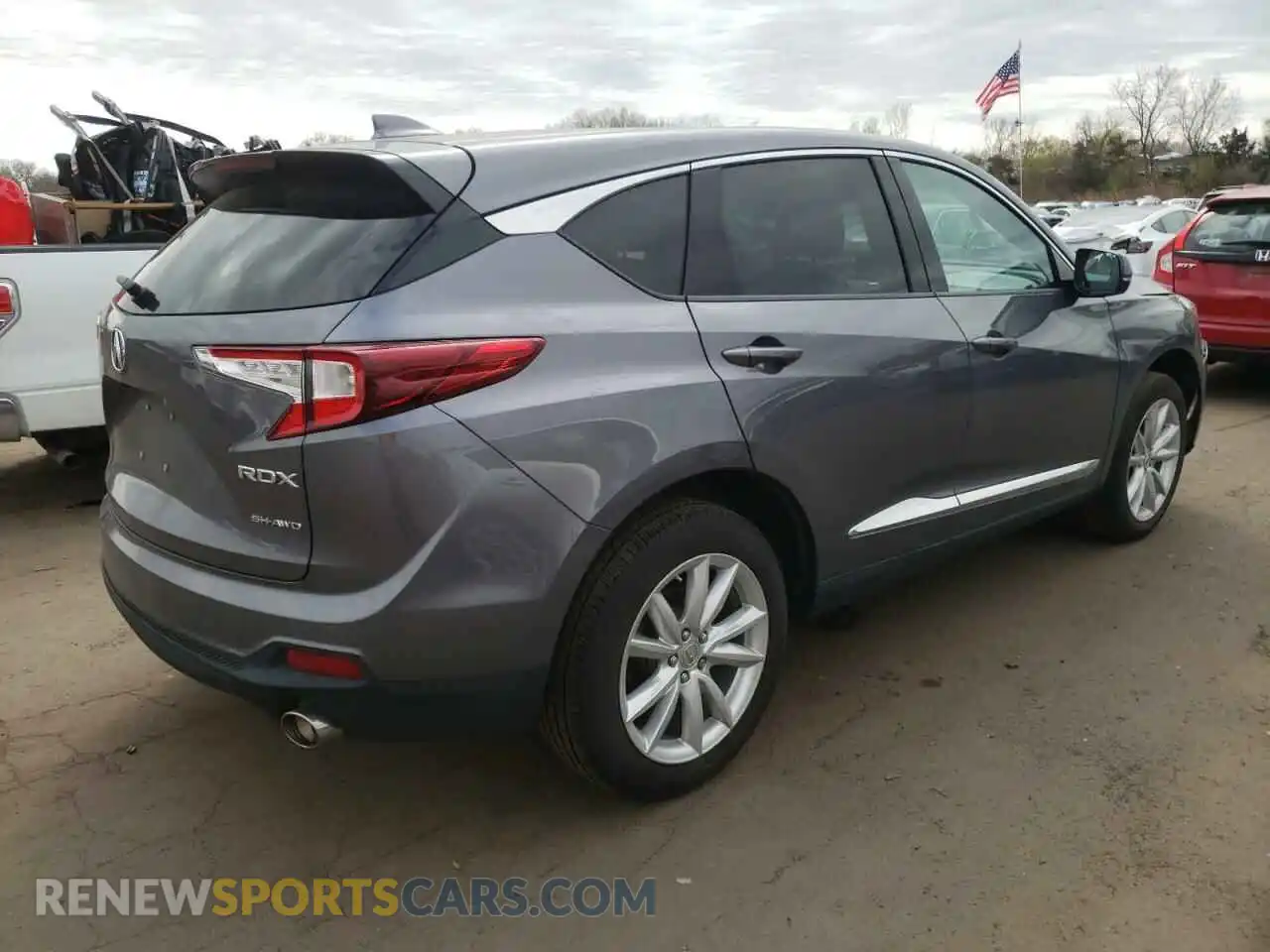 3 Photograph of a damaged car 5J8TC2H3XLL017102 ACURA RDX 2020
