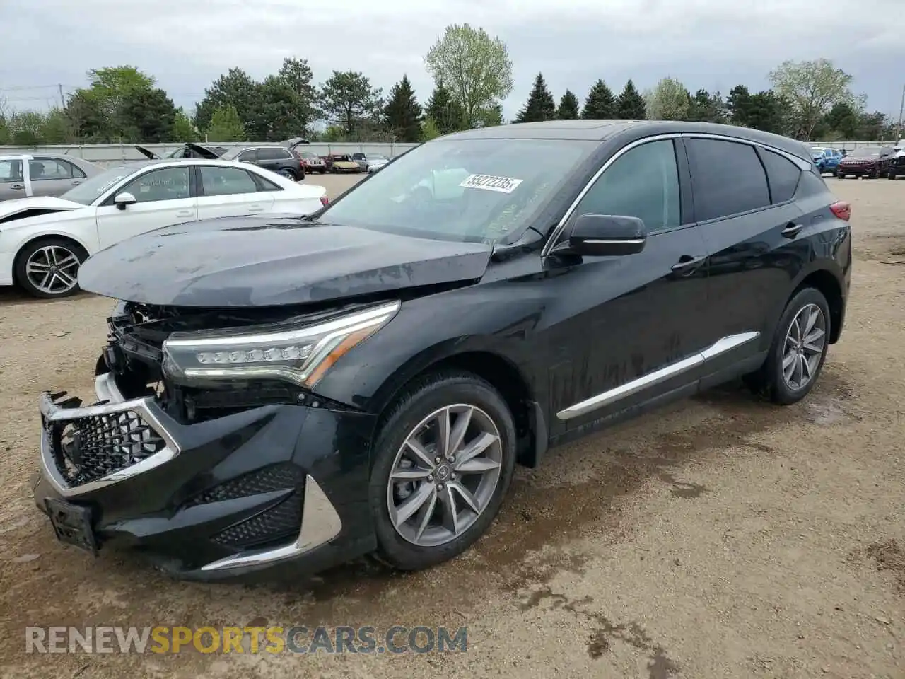 1 Photograph of a damaged car 5J8TC2H50LL024545 ACURA RDX 2020