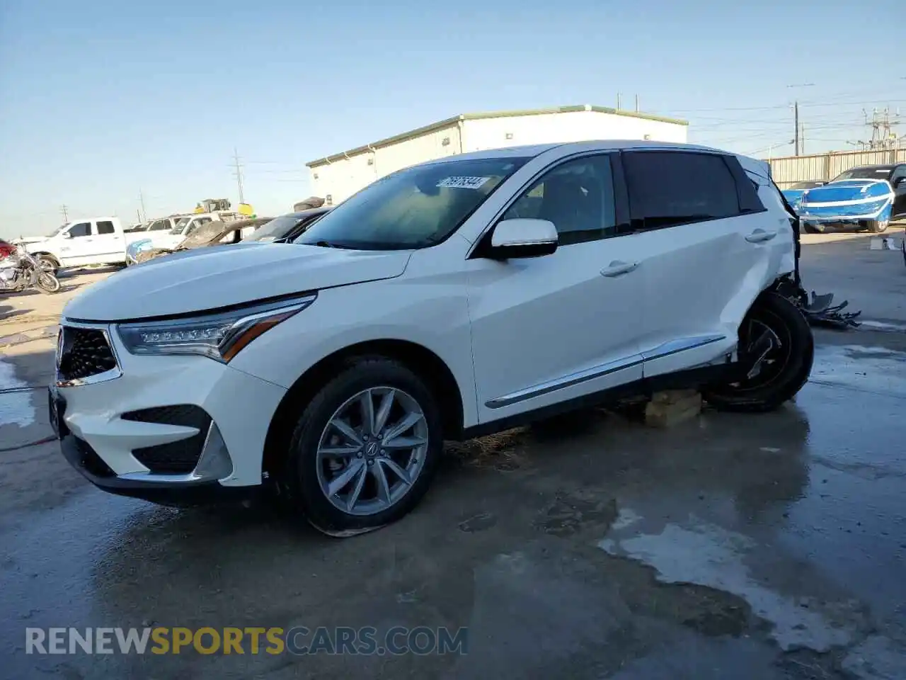 1 Photograph of a damaged car 5J8TC2H52LL011361 ACURA RDX 2020