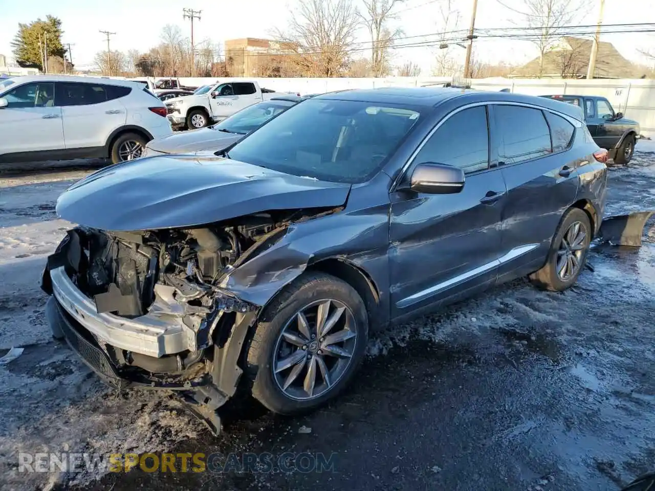 1 Photograph of a damaged car 5J8TC2H58LL009615 ACURA RDX 2020