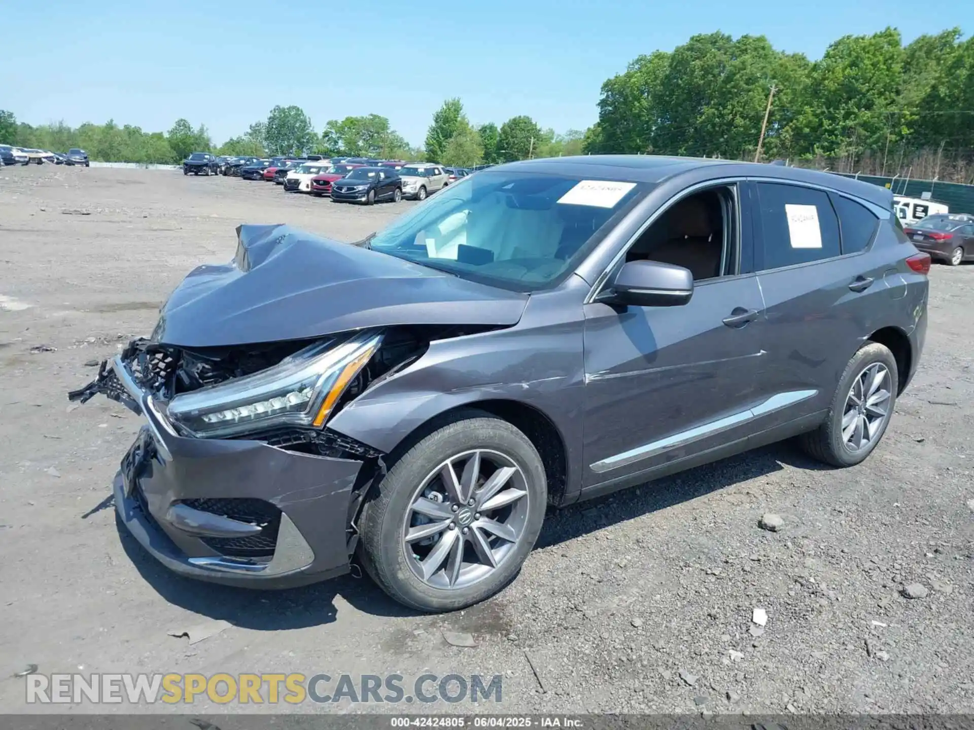2 fotografías del automóvil dañado 5J8TC2H58LL018329 ACURA RDX 2020