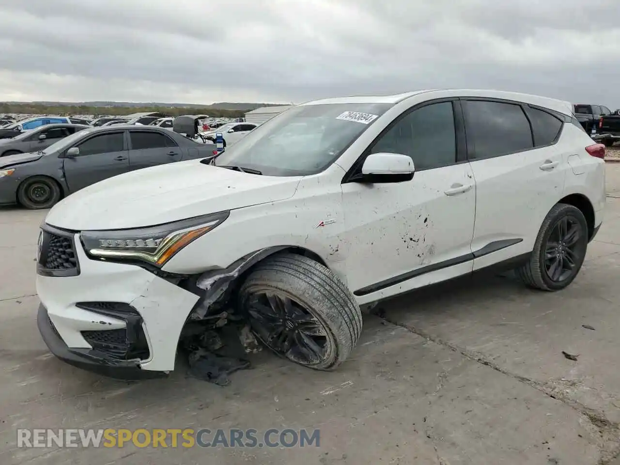 1 Photograph of a damaged car 5J8TC2H62LL033014 ACURA RDX 2020
