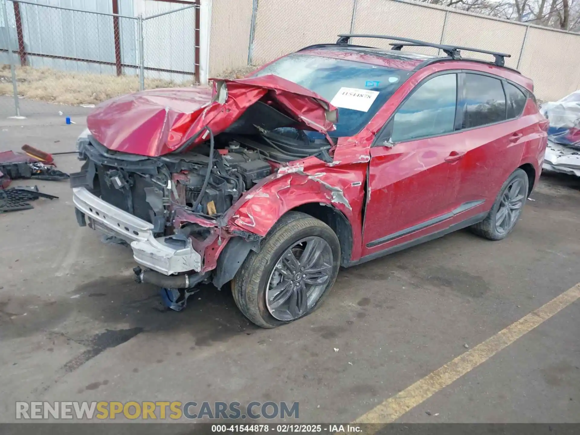 2 fotografías del automóvil dañado 5J8TC2H66LL028429 ACURA RDX 2020