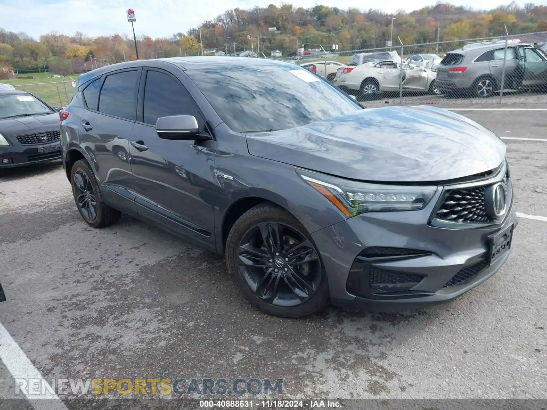 1 Photograph of a damaged car 5J8TC2H67LL035020 ACURA RDX 2020