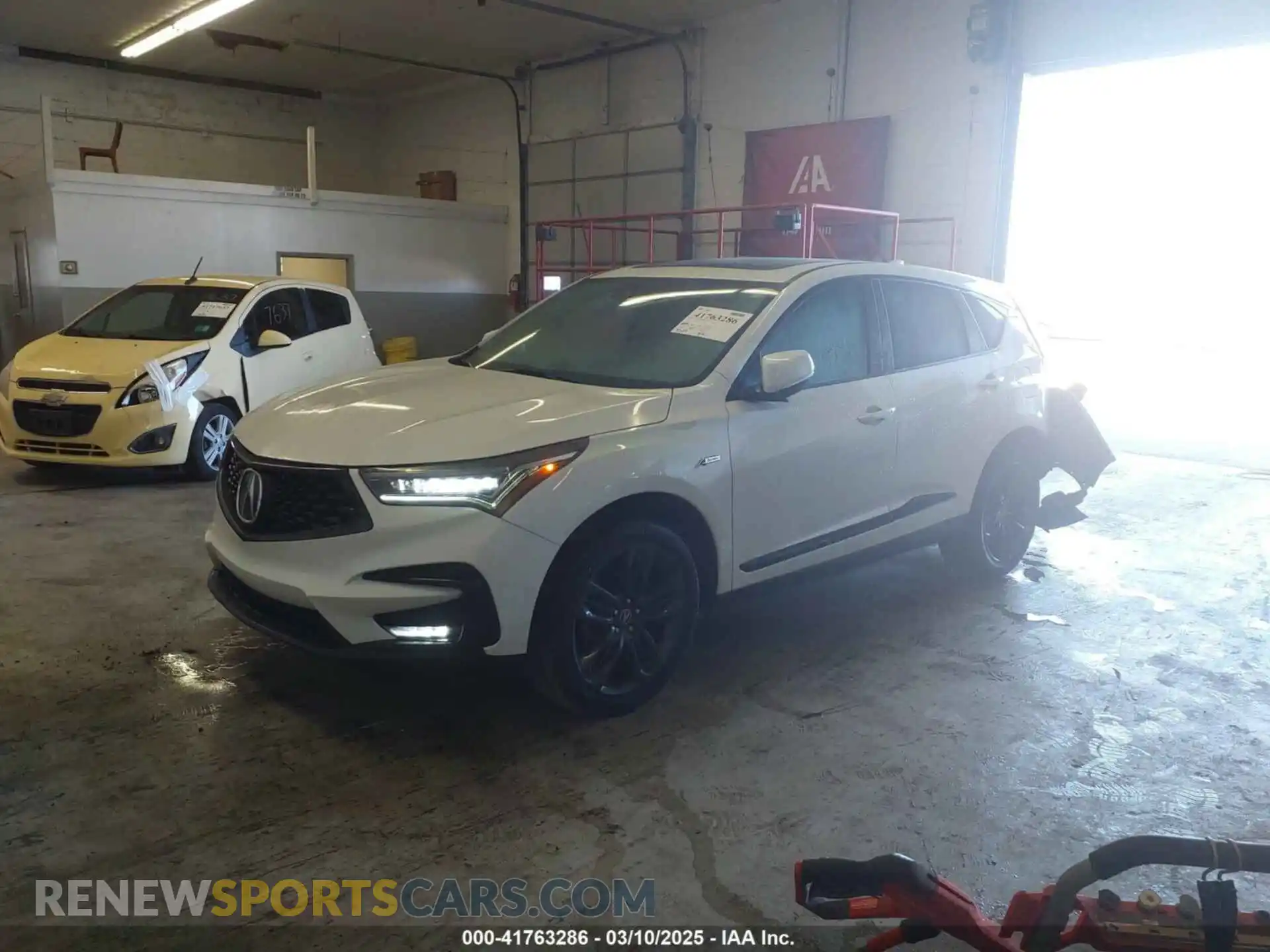 2 fotografías del automóvil dañado 5J8TC2H69LL030305 ACURA RDX 2020