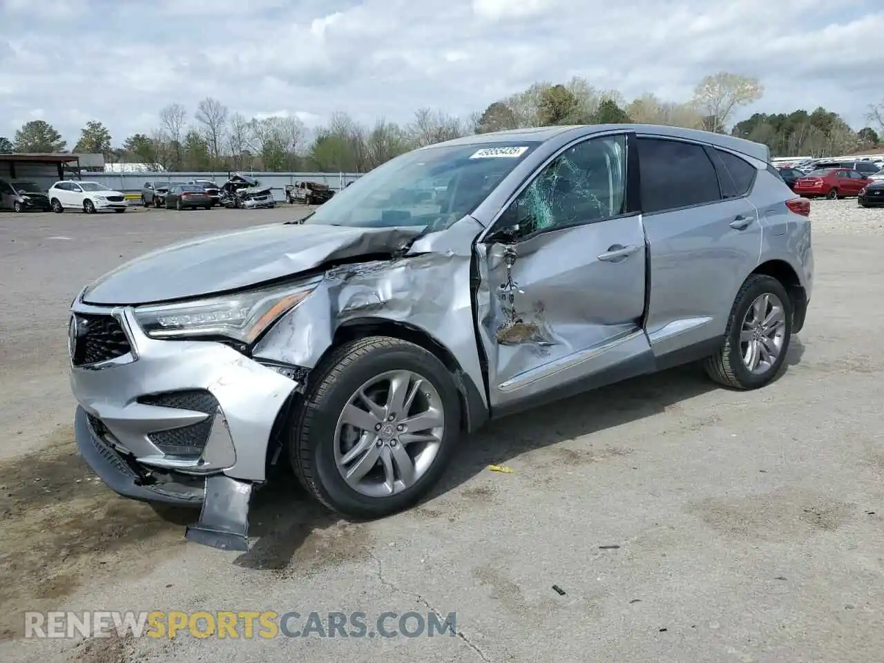 1 Photograph of a damaged car 5J8TC2H70LL038169 ACURA RDX 2020
