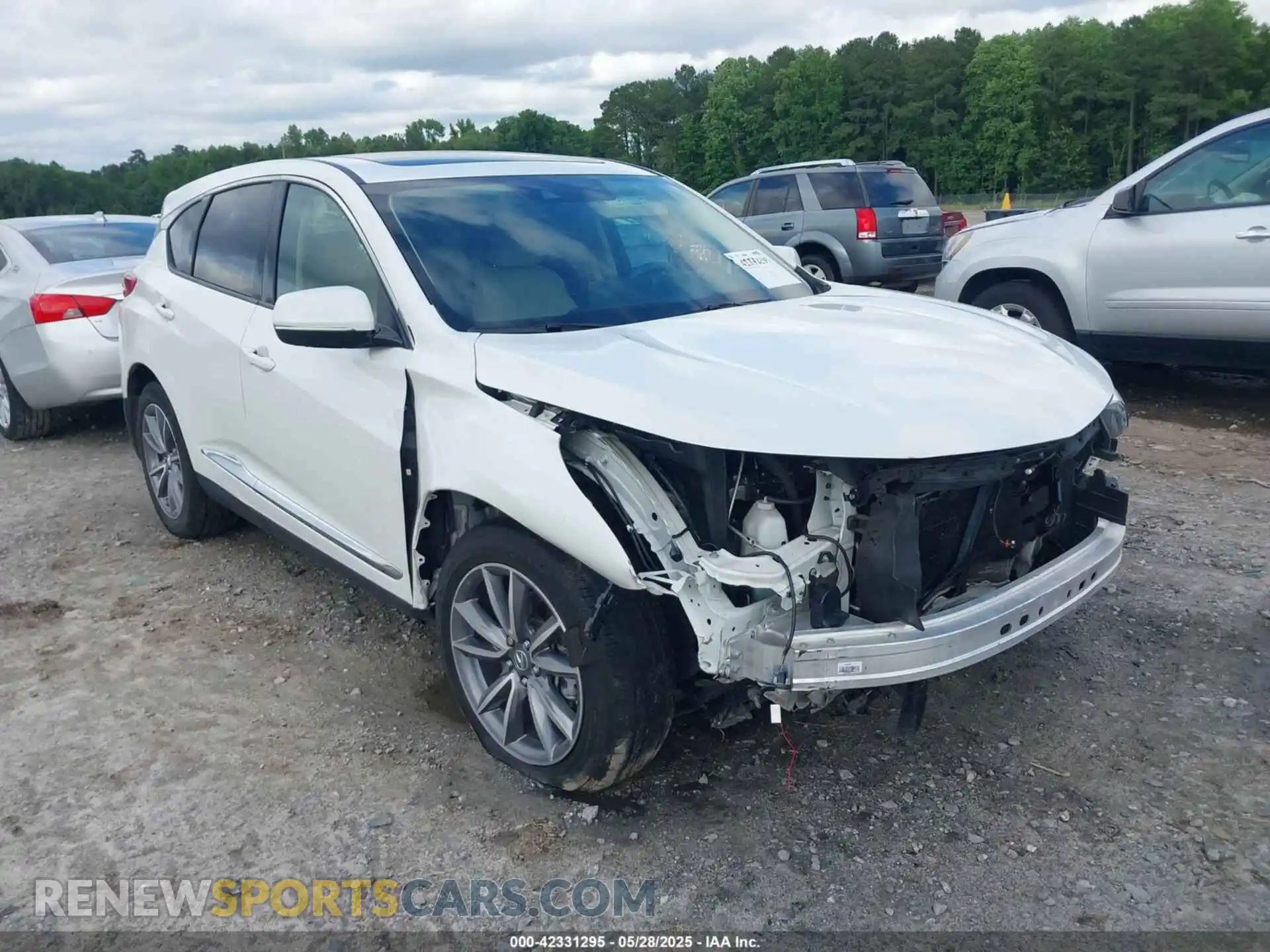 1 Photograph of a damaged car 5J8TC2H79LL033018 ACURA RDX 2020