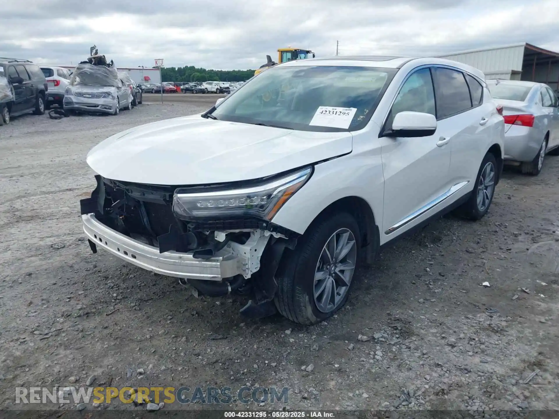 2 Photograph of a damaged car 5J8TC2H79LL033018 ACURA RDX 2020