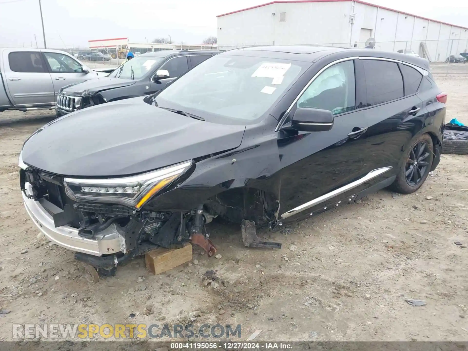 2 Photograph of a damaged car 5J8TC1H30ML006461 ACURA RDX 2021
