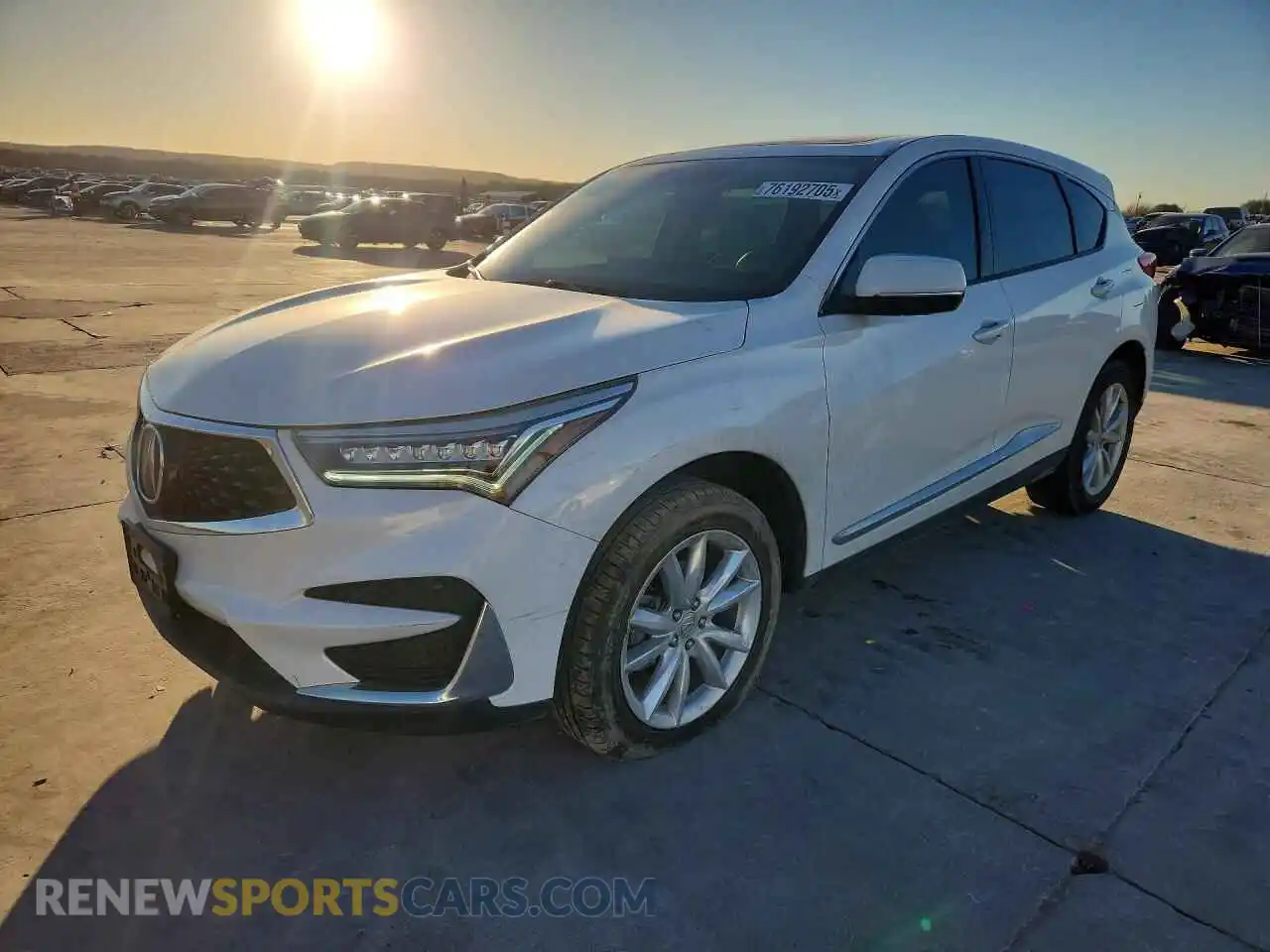 1 Photograph of a damaged car 5J8TC1H31ML003584 ACURA RDX 2021