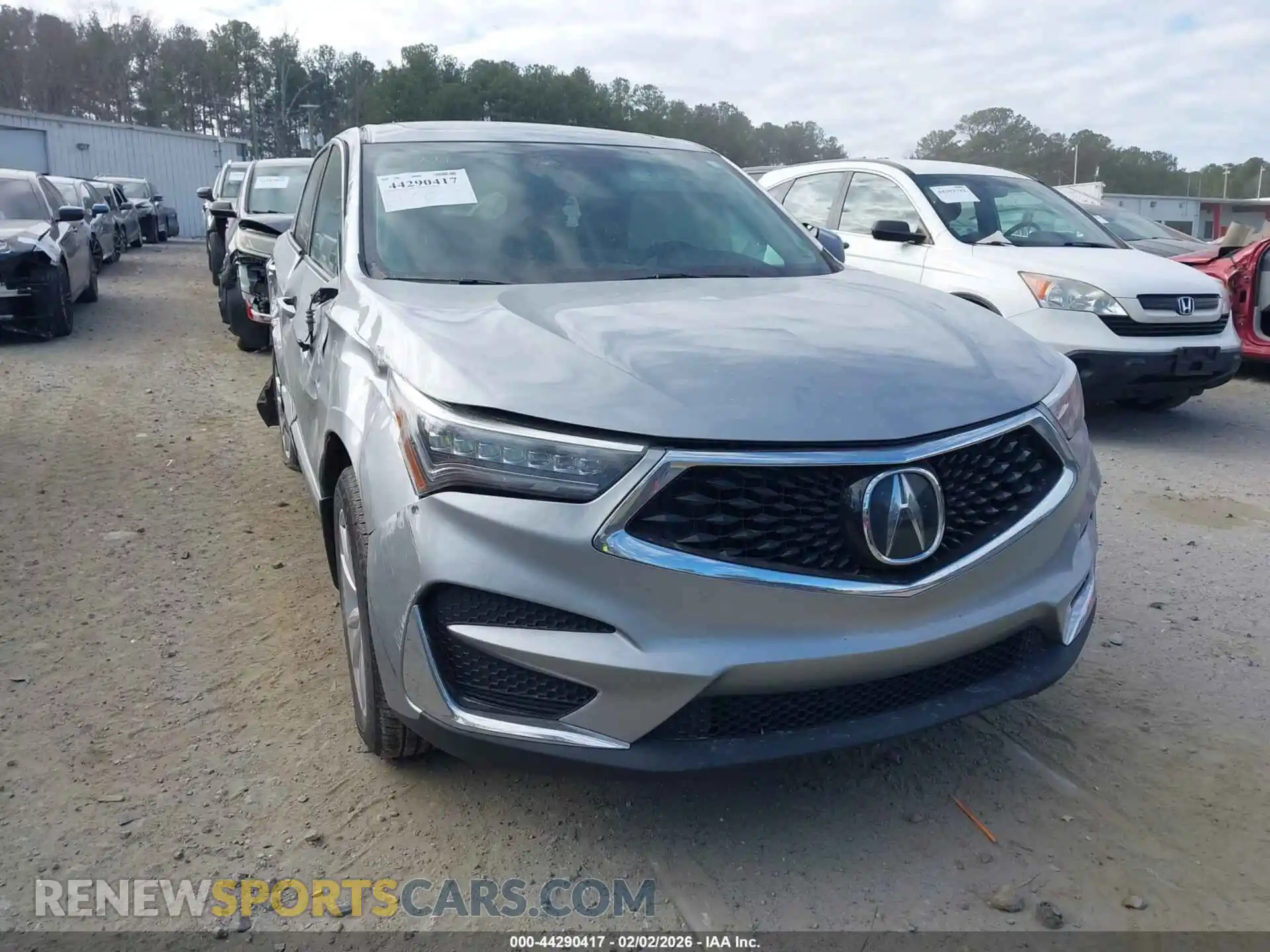 1 Photograph of a damaged car 5J8TC1H32ML010317 ACURA RDX 2021