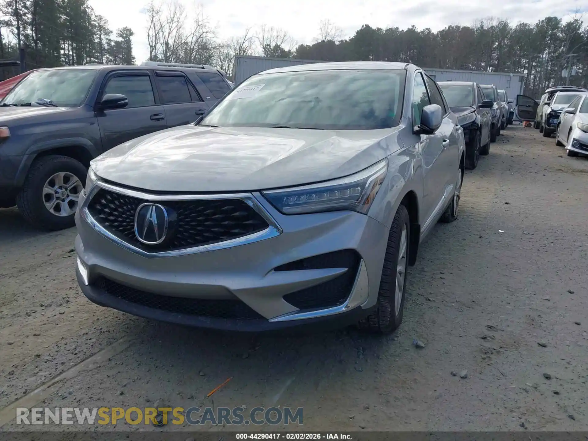 2 Photograph of a damaged car 5J8TC1H32ML010317 ACURA RDX 2021
