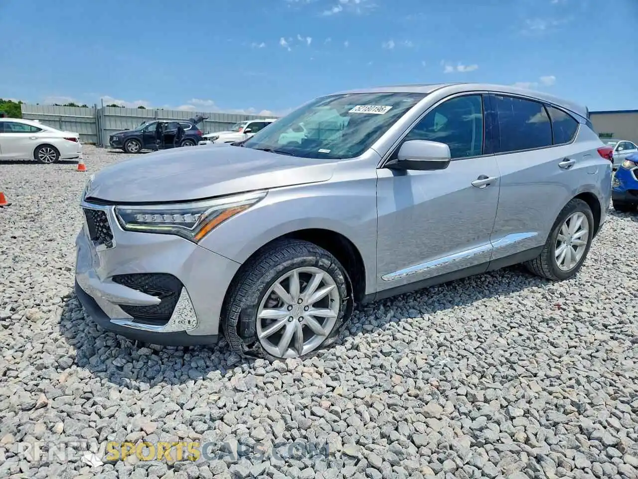 1 fotografías del automóvil dañado 5J8TC1H32ML017753 ACURA RDX 2021