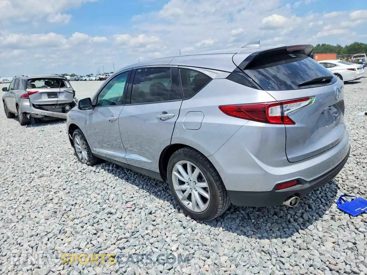 2 fotografías del automóvil dañado 5J8TC1H32ML017753 ACURA RDX 2021