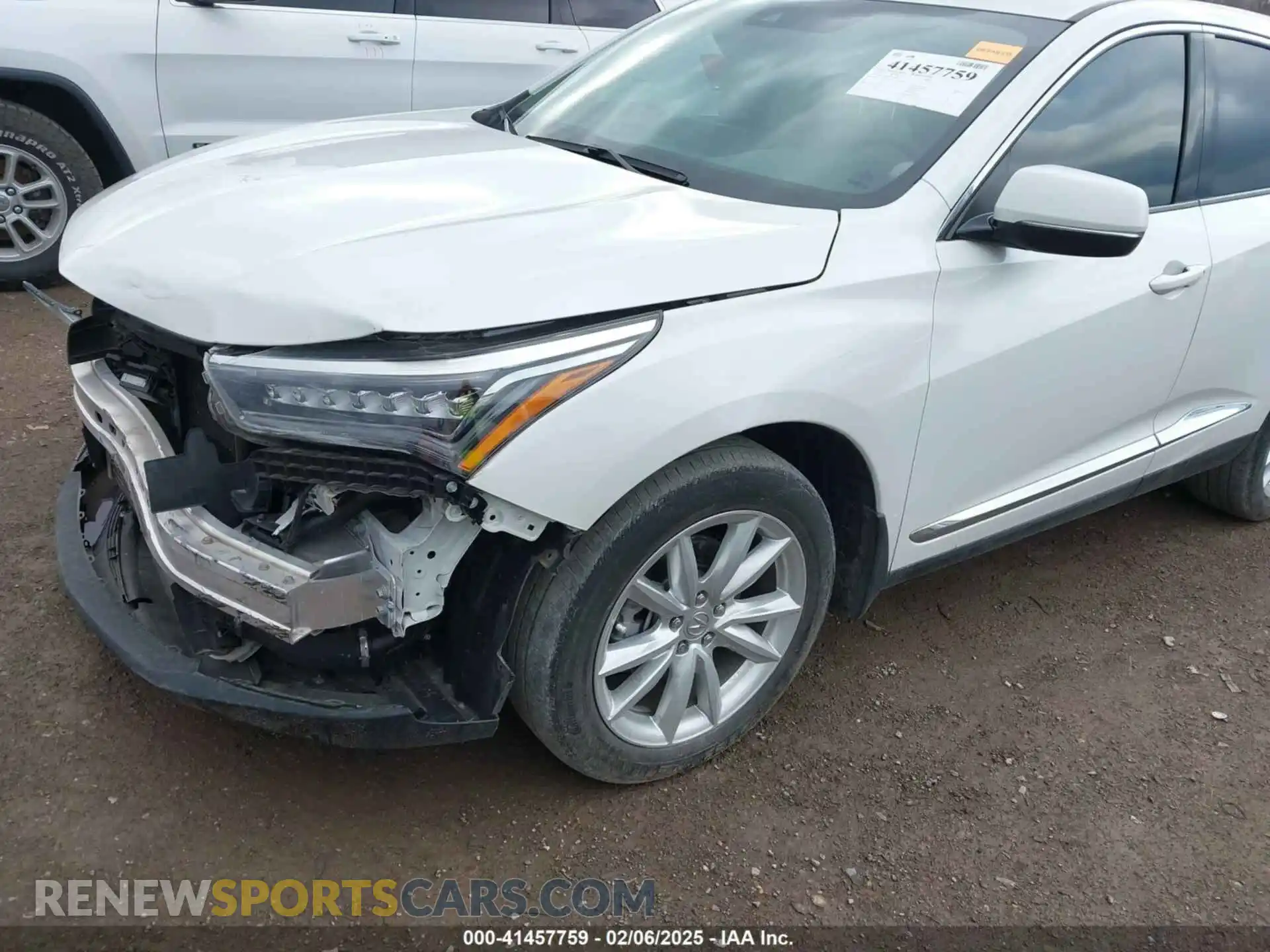 2 Photograph of a damaged car 5J8TC1H33ML005921 ACURA RDX 2021