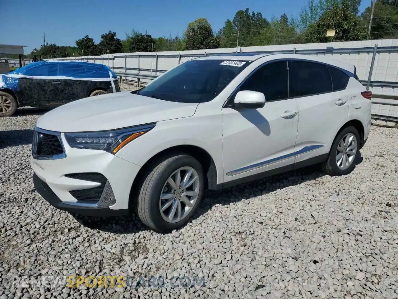 1 Photograph of a damaged car 5J8TC1H33ML005949 ACURA RDX 2021