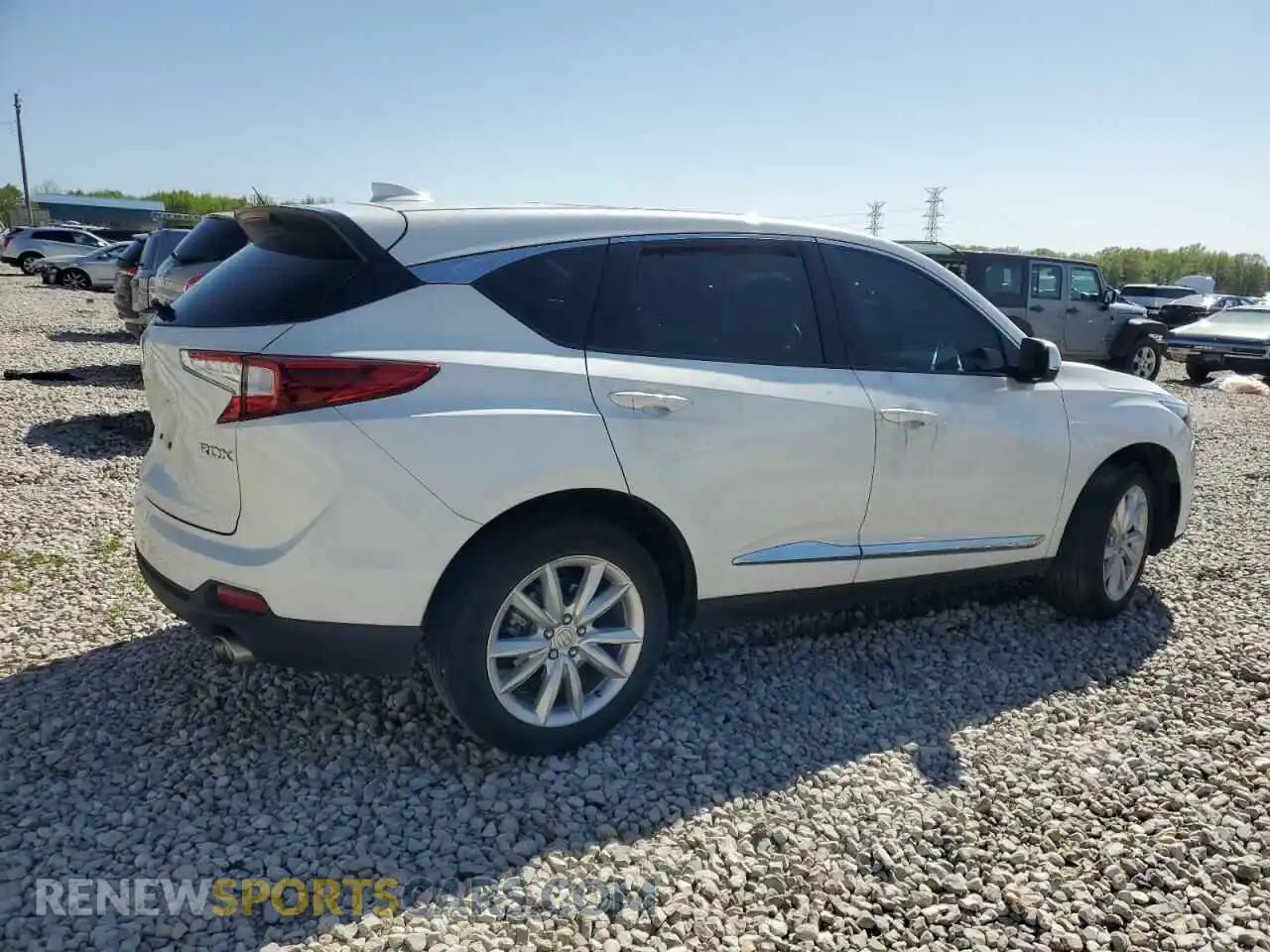 3 Photograph of a damaged car 5J8TC1H33ML005949 ACURA RDX 2021