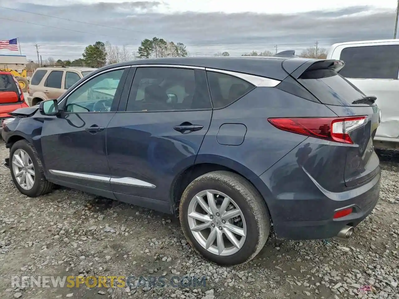 2 Photograph of a damaged car 5J8TC1H34ML000842 ACURA RDX 2021