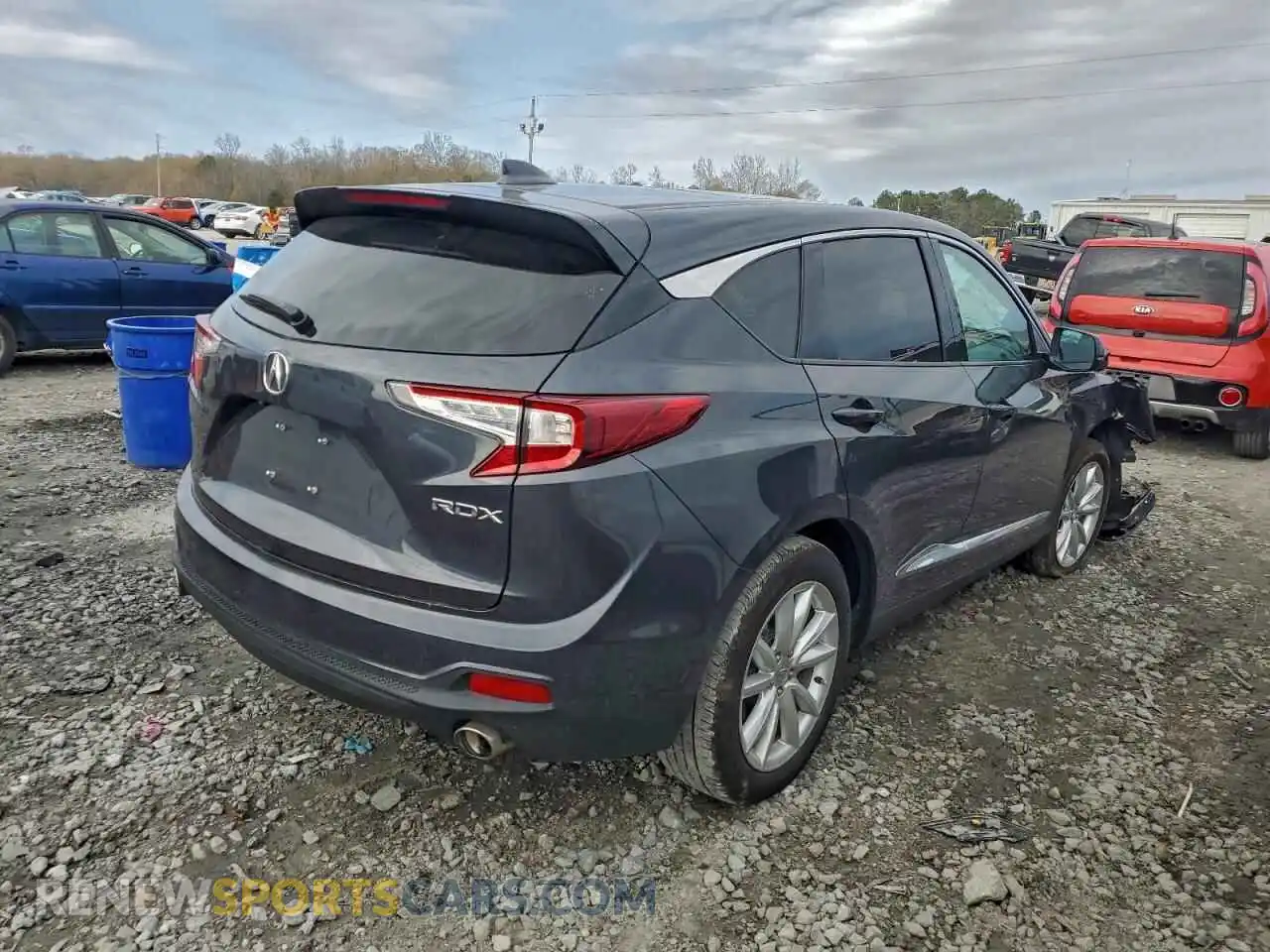 3 Photograph of a damaged car 5J8TC1H34ML000842 ACURA RDX 2021