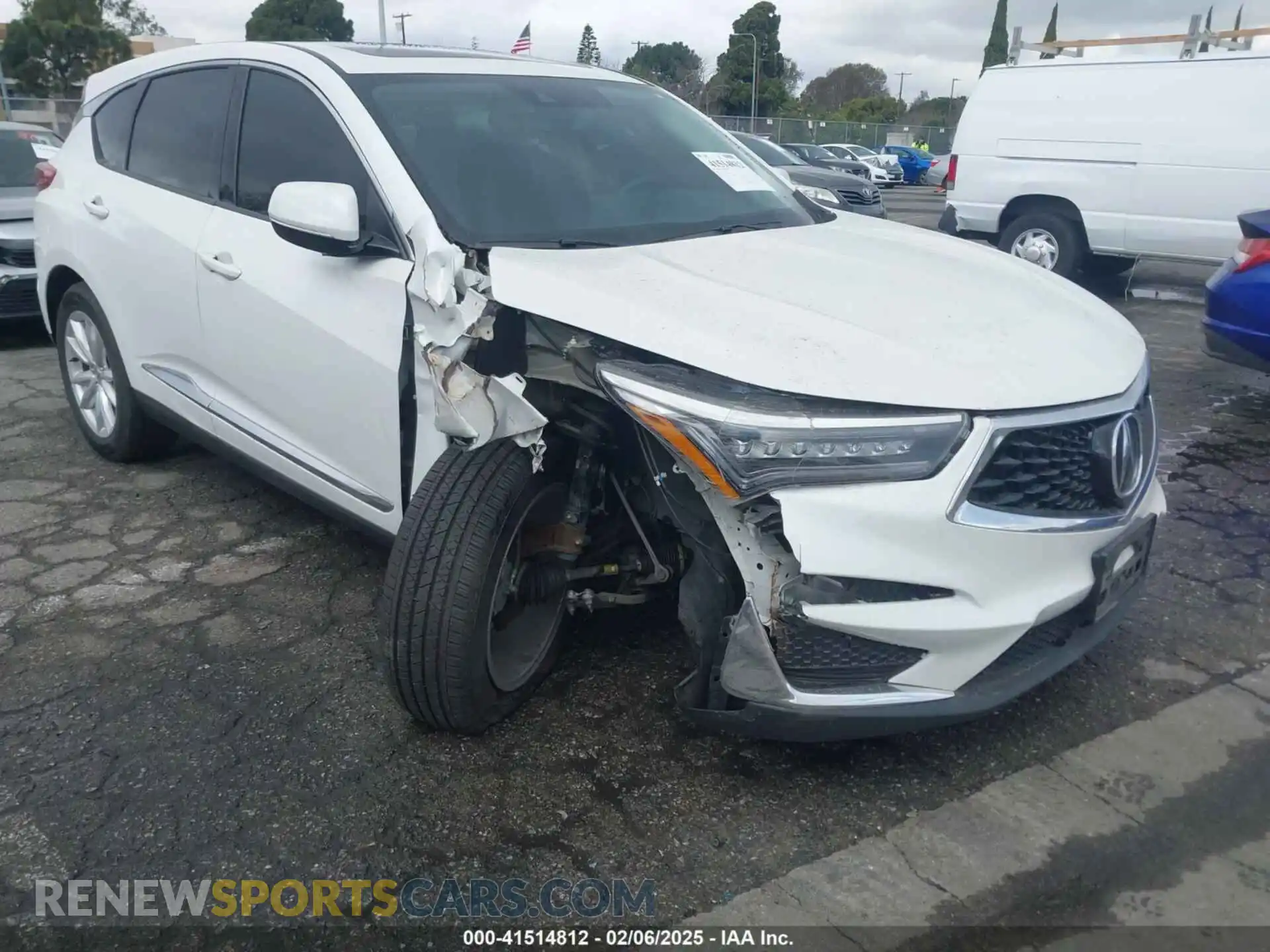 1 Photograph of a damaged car 5J8TC1H34ML004146 ACURA RDX 2021