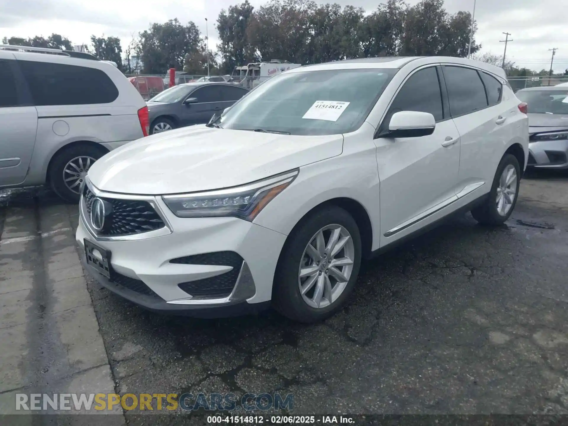 2 Photograph of a damaged car 5J8TC1H34ML004146 ACURA RDX 2021