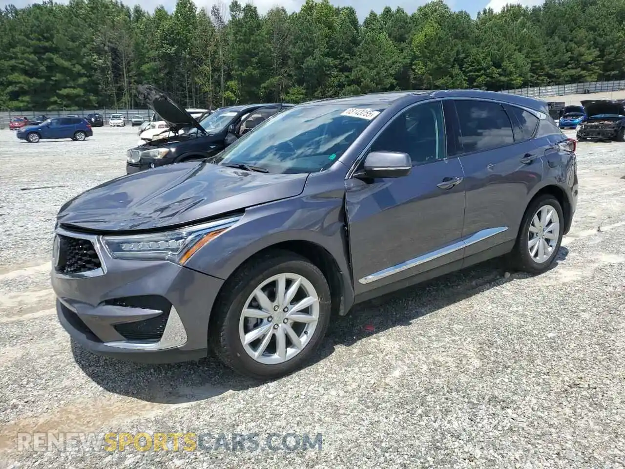 1 Photograph of a damaged car 5J8TC1H34ML006690 ACURA RDX 2021