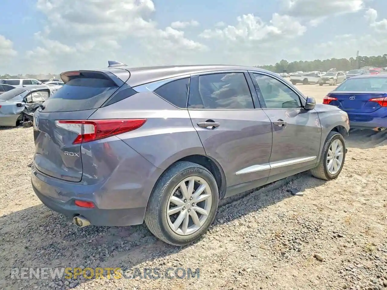 3 Photograph of a damaged car 5J8TC1H34ML022050 ACURA RDX 2021