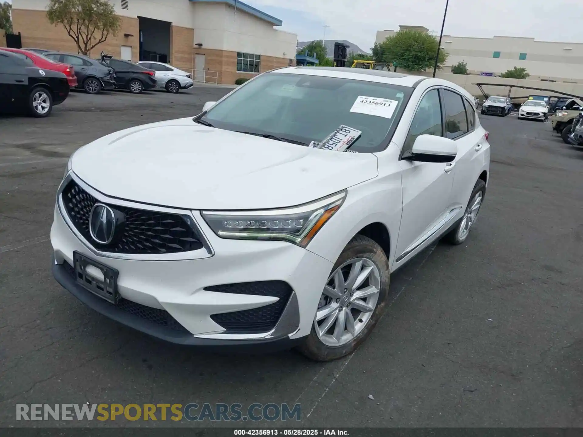 2 Photograph of a damaged car 5J8TC1H37ML003752 ACURA RDX 2021