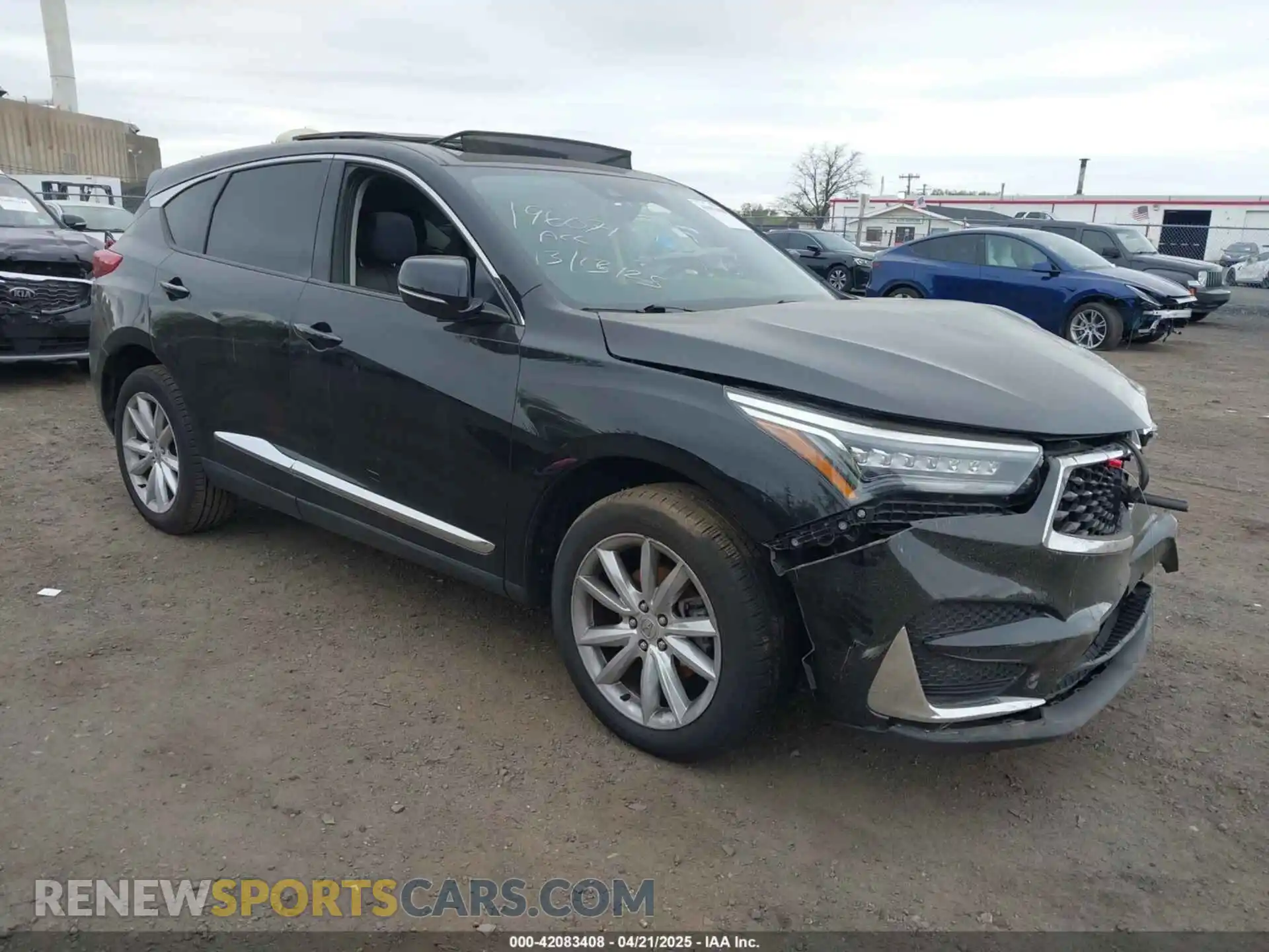 1 Photograph of a damaged car 5J8TC1H37ML006506 ACURA RDX 2021