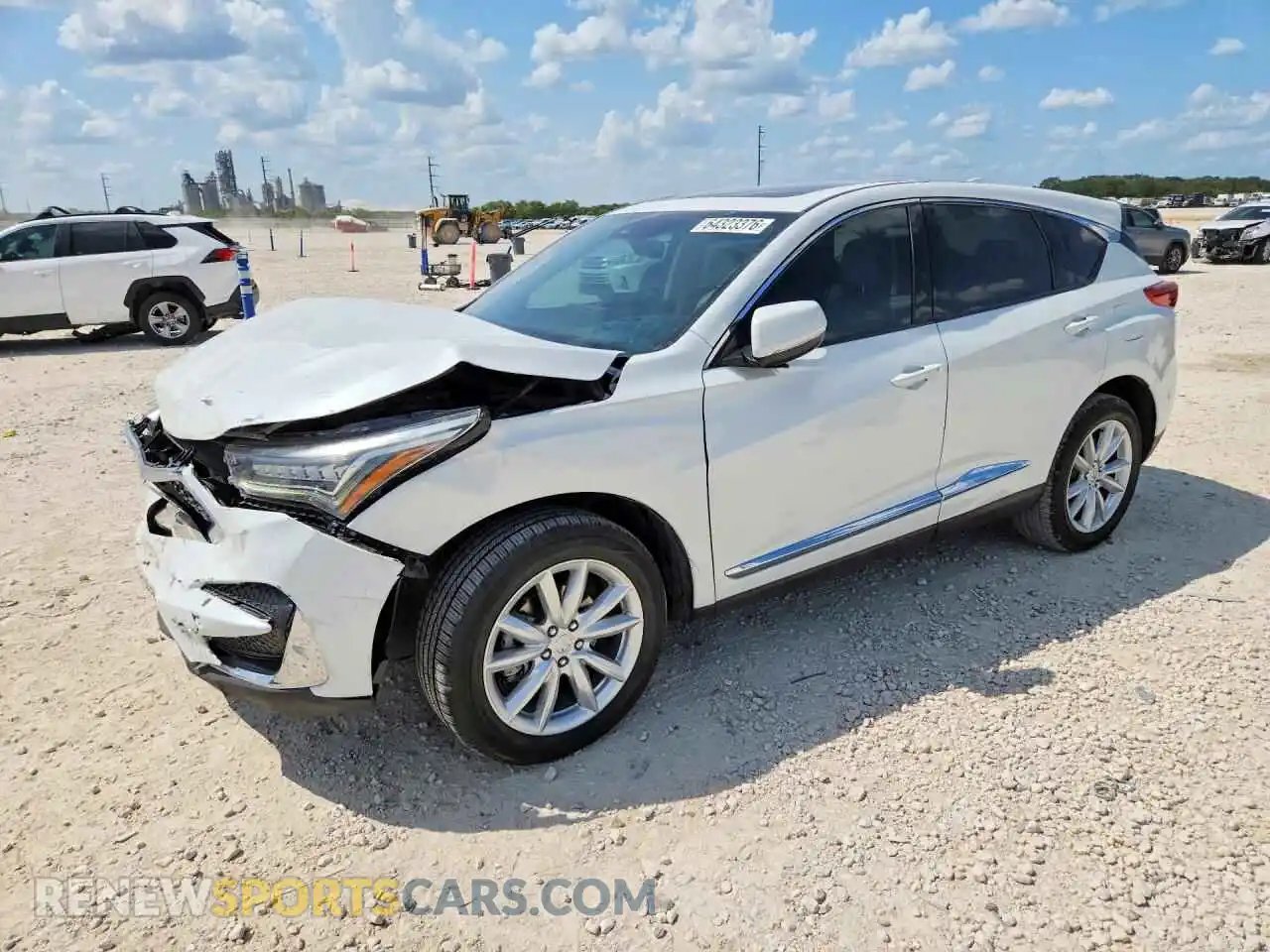 1 Photograph of a damaged car 5J8TC1H37ML010572 ACURA RDX 2021