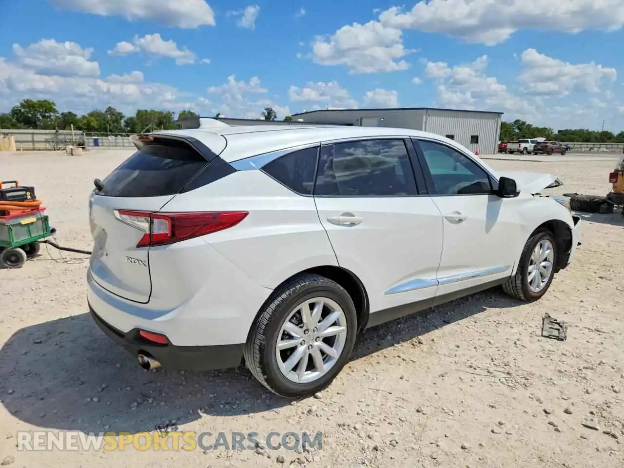 3 Photograph of a damaged car 5J8TC1H37ML010572 ACURA RDX 2021